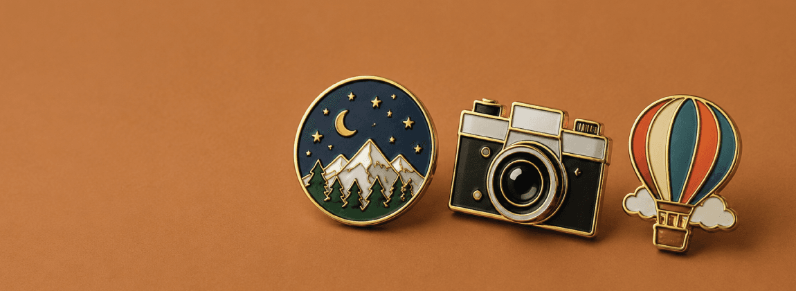 Custom enamel pin