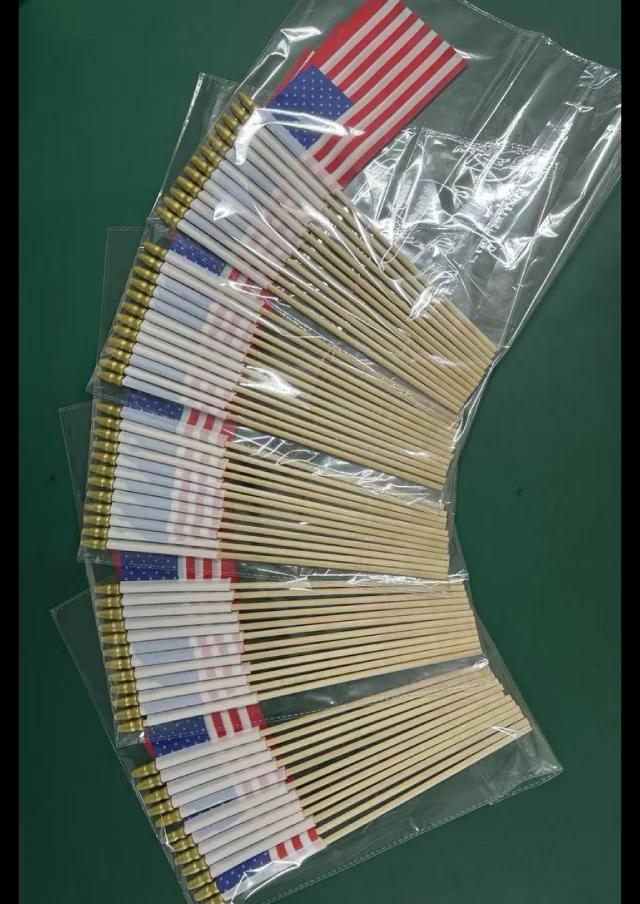 Custom printed Toothpick-flag