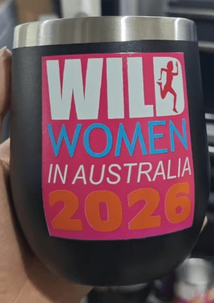 Custom printed stainless steel tumbler