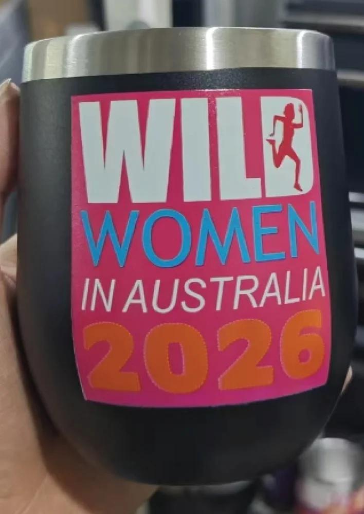 Custom printed stainless steel mug