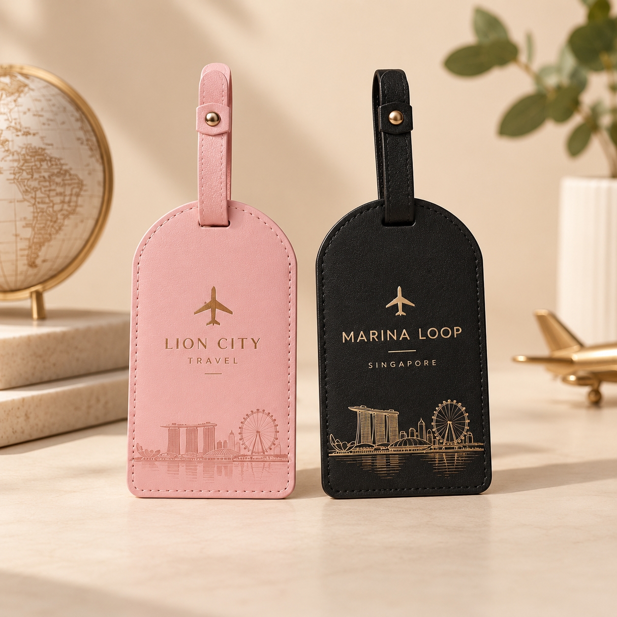 Custom Luggage Tags Malaysia – Stylish, Durable & Perfect for Travel Branding