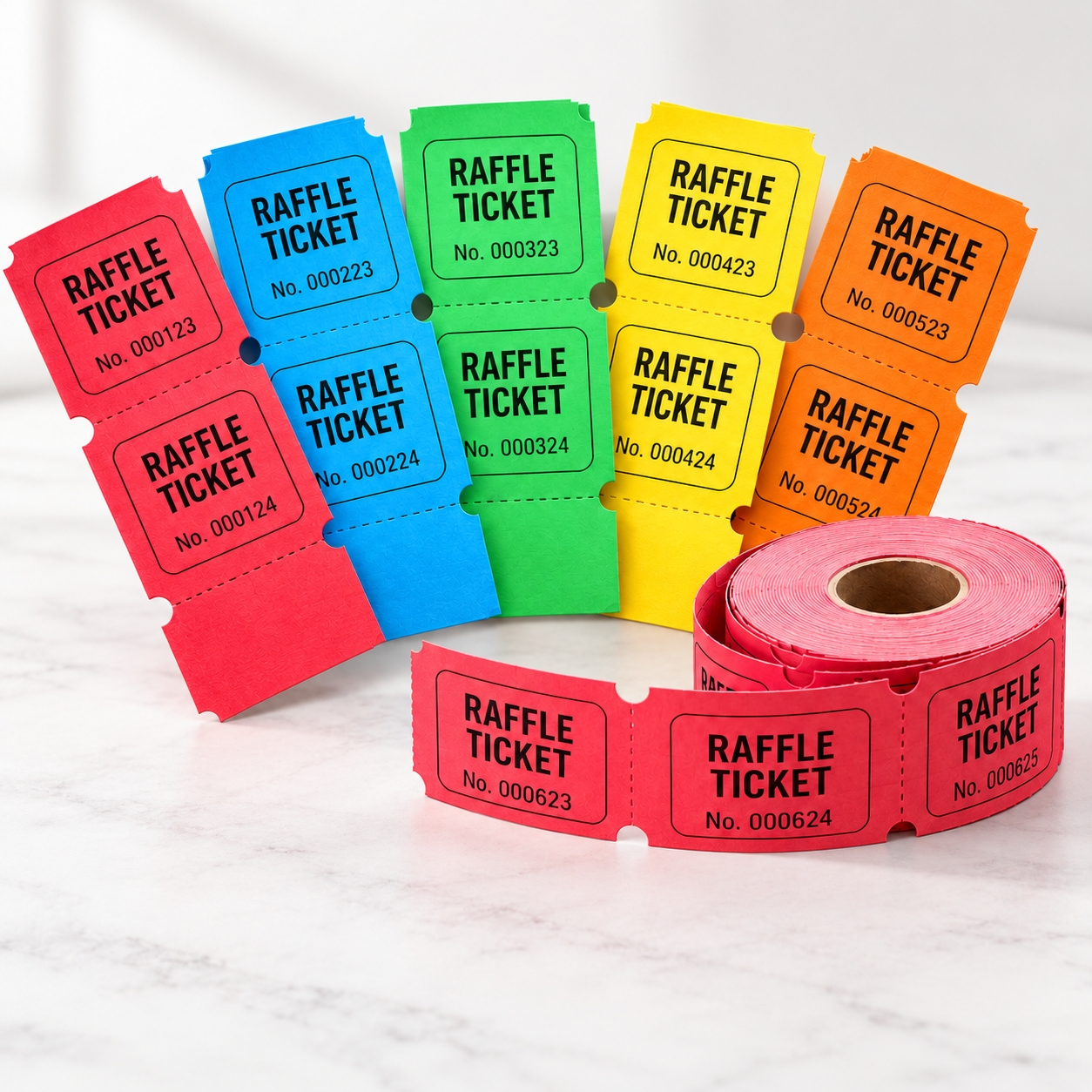 Custom Raffle Tickets Malaysia – Easy, Organised & Ideal for Events