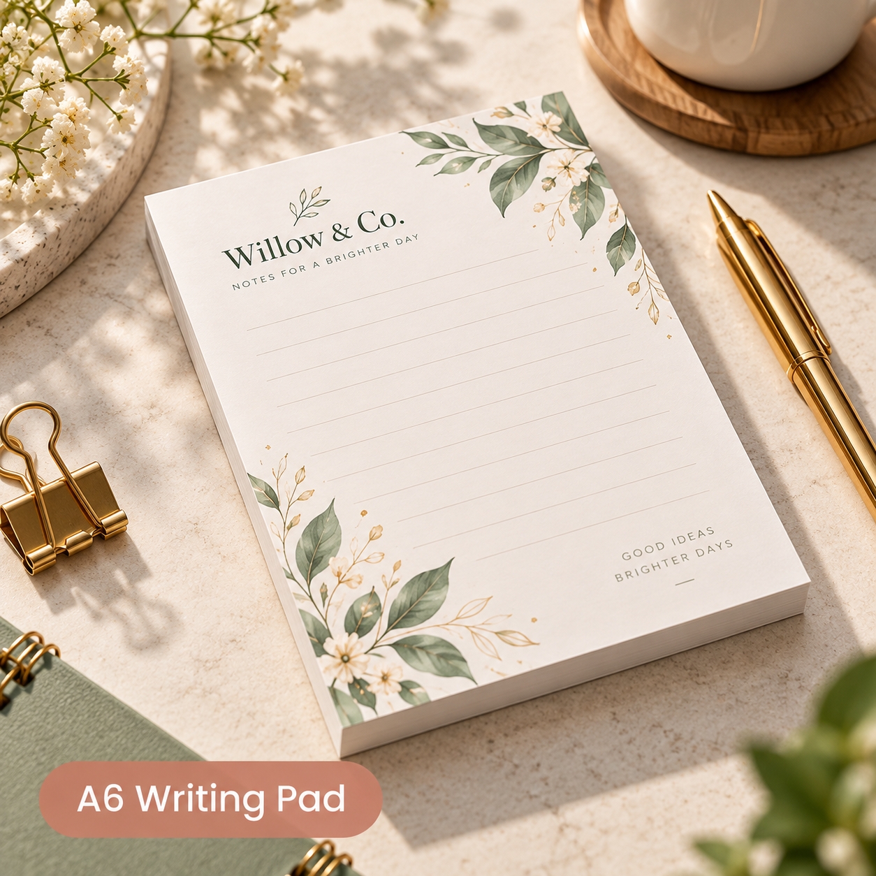 Custom Writing Pads Malaysia – Practical, Professional & Ideal for Meetings and Events