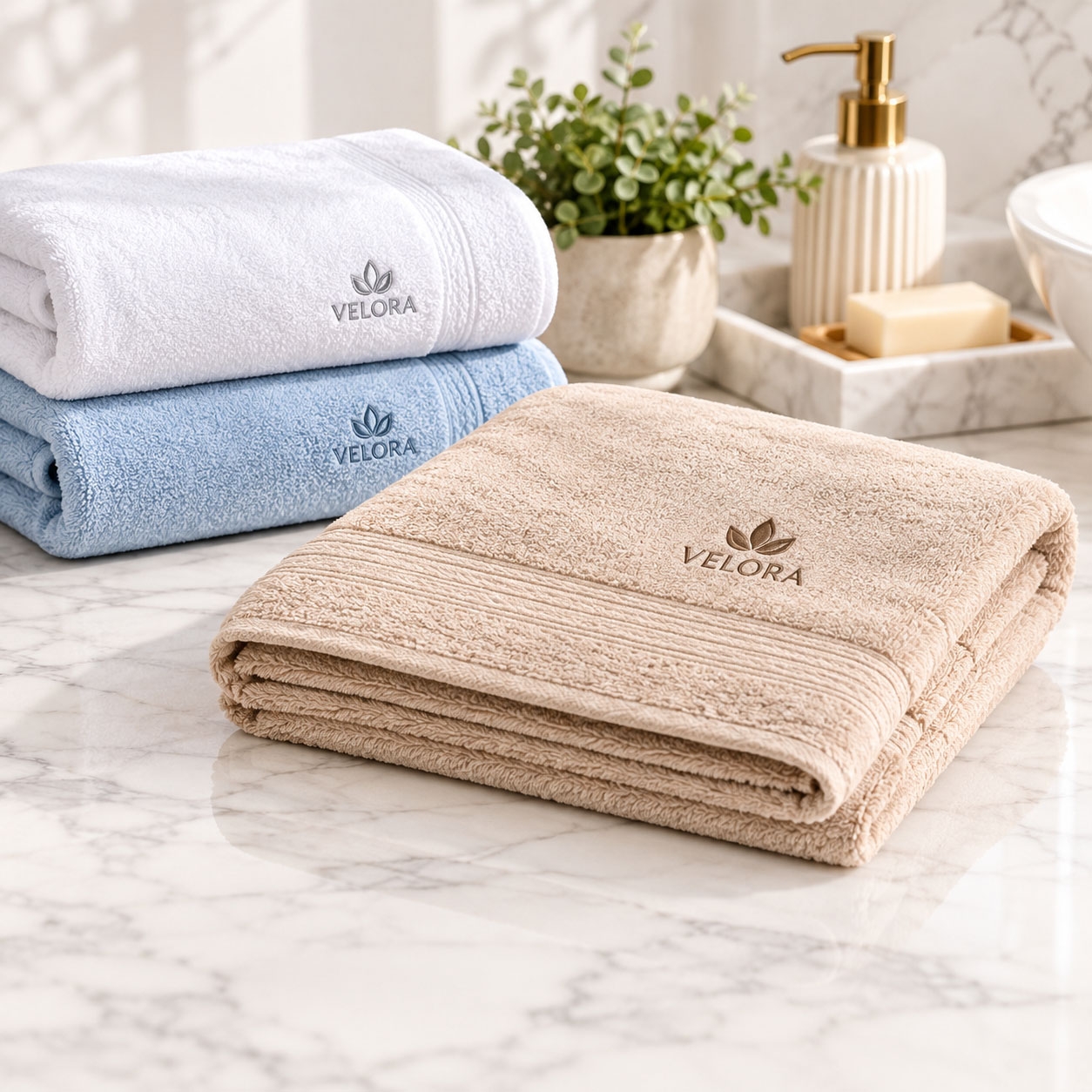 Custom Bath Towels Malaysia – Large, Comfortable & Perfect for Hotels and Gifts