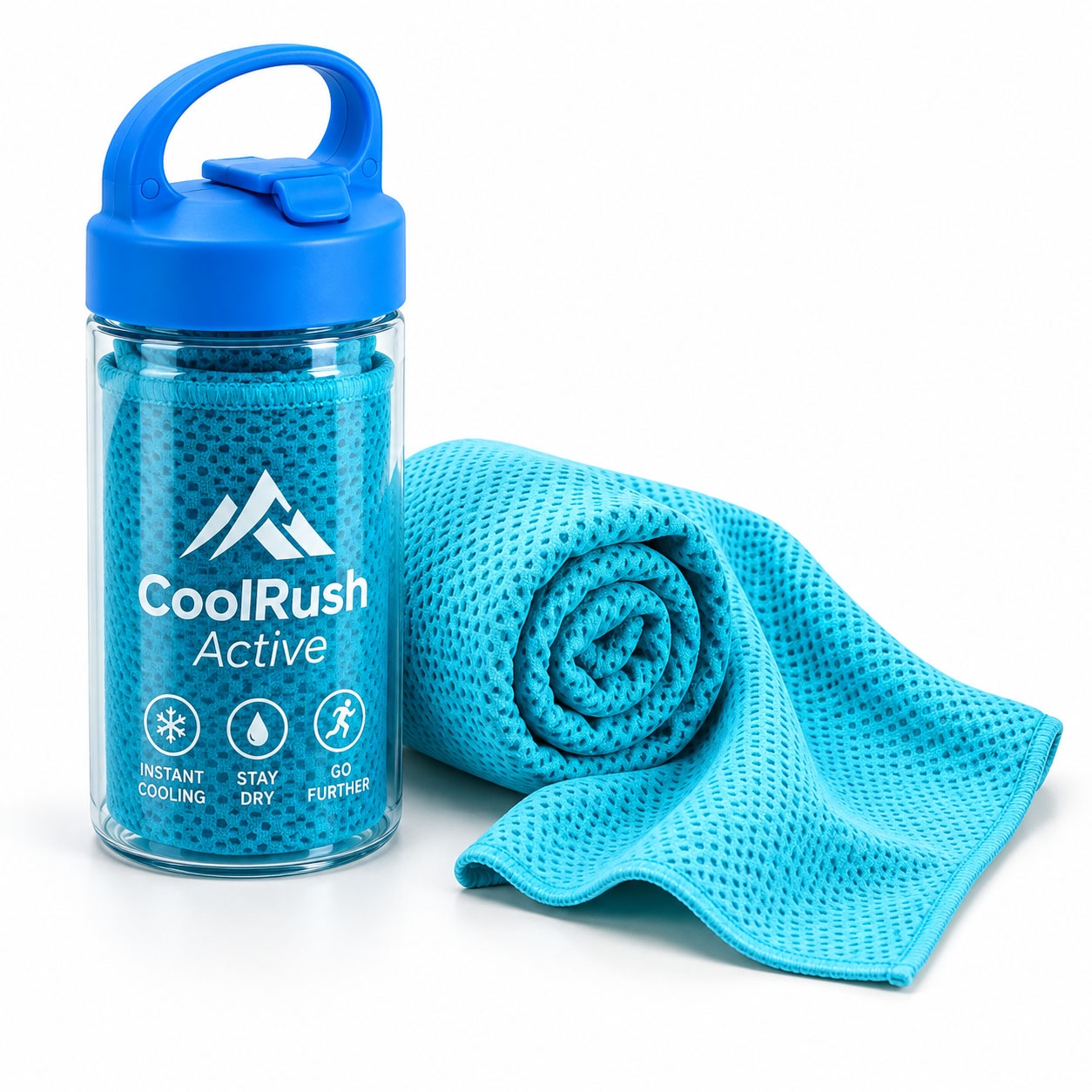 Custom Cooling Towels in Bottle Malaysia – Refreshing, Portable & Perfect for Outdoor Events