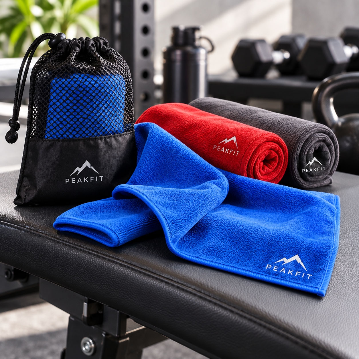 Custom Microfiber Sports Towels in a Pouch Malaysia – Neat, Hygienic & Perfect for Gym Branding