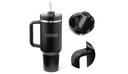 30oz Stainless Steel Tumbler with Handle