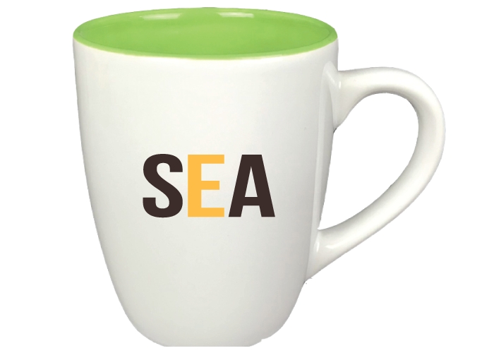 320ml Dual Color Ceramic Mug