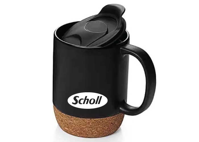 360ml Cork Ceramic Mug