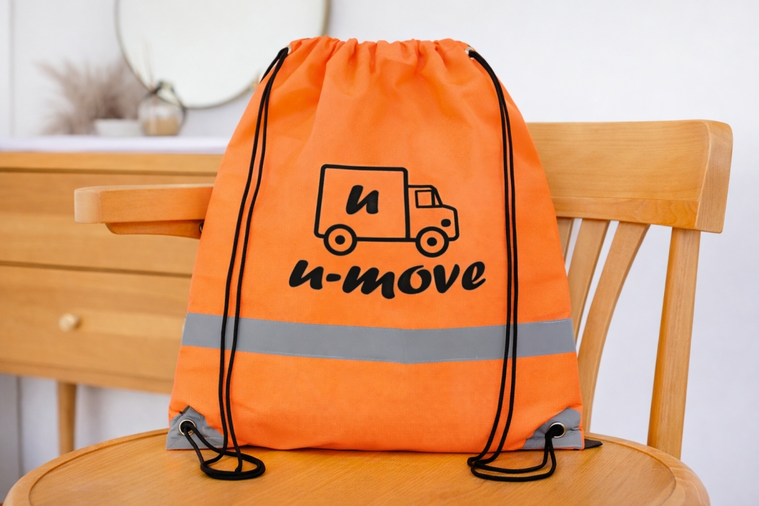 Reflective Drawstring Bag