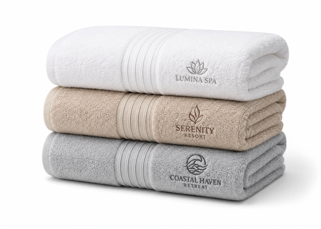 Custom Premium 100% Cotton Spa Towel